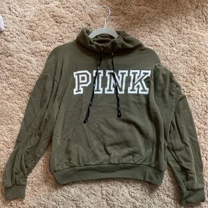 Green PINK Hoodie Size S